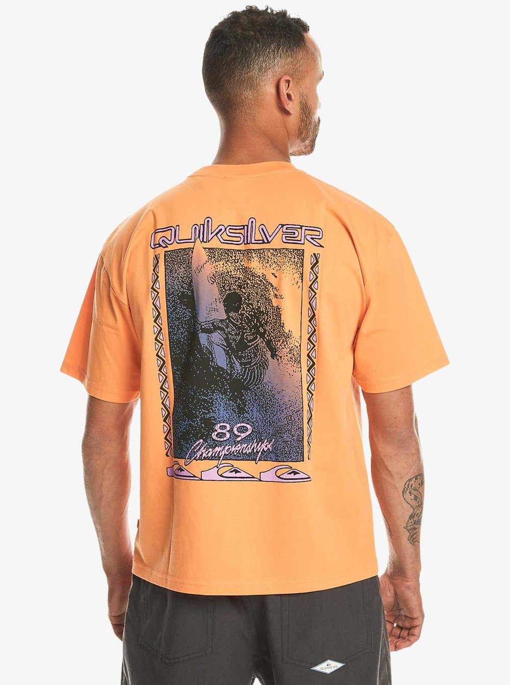 Quiksilver Back Flash Ss Erkek T-Shirt