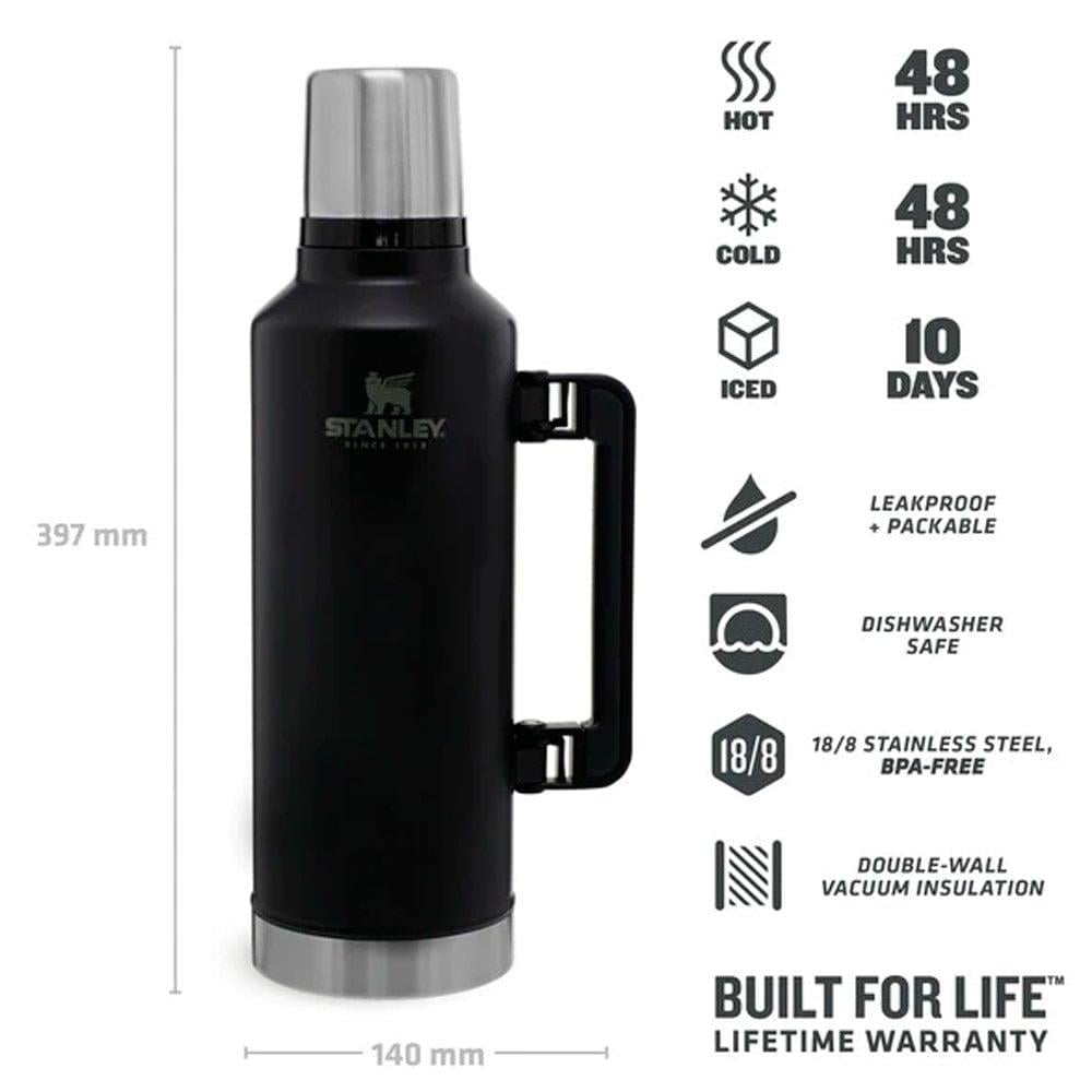 Stanley Stan 2.5Qt Classic Vac Btl M. Black Eu-1 Termos