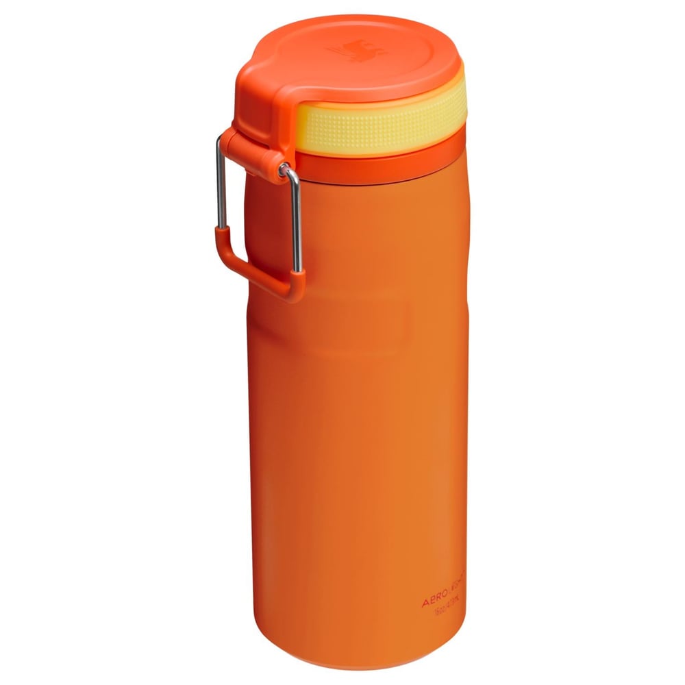 Stanley The IceFlow™ Bottle Twist Flip 0.47L / 16oz Goldenrod Coral Termos
