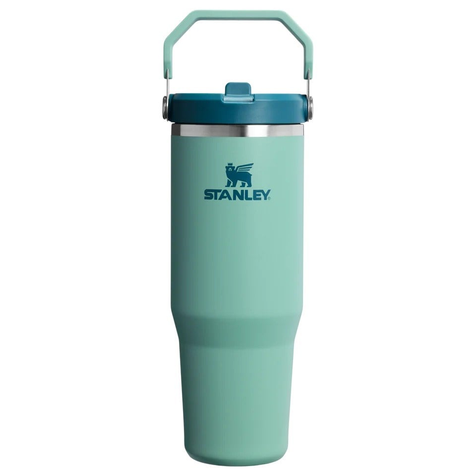 Stanley The IceFlow™ Flip Straw 2.0 Tumbler 0.89L / 30oz Spring Green Termos