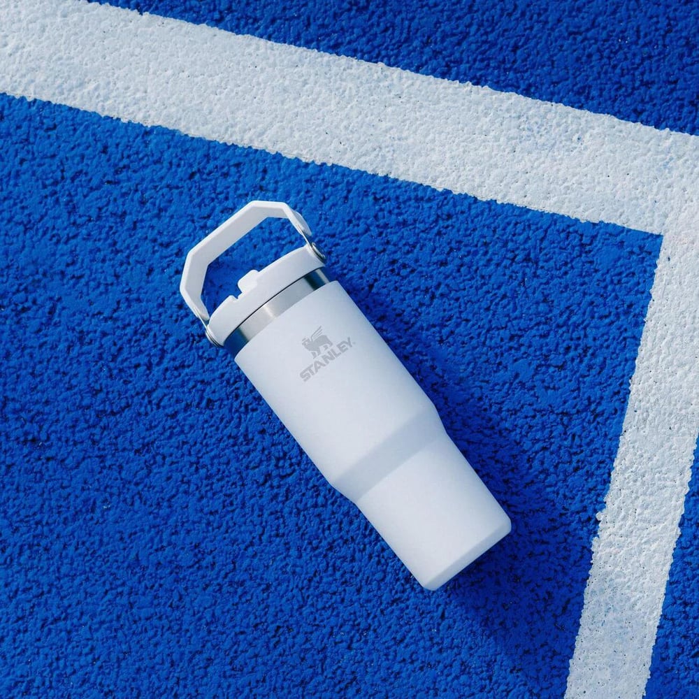 Stanley The IceFlow Flip Straw 2.0 Tumbler 0.89L / 30oz Frost Termos
