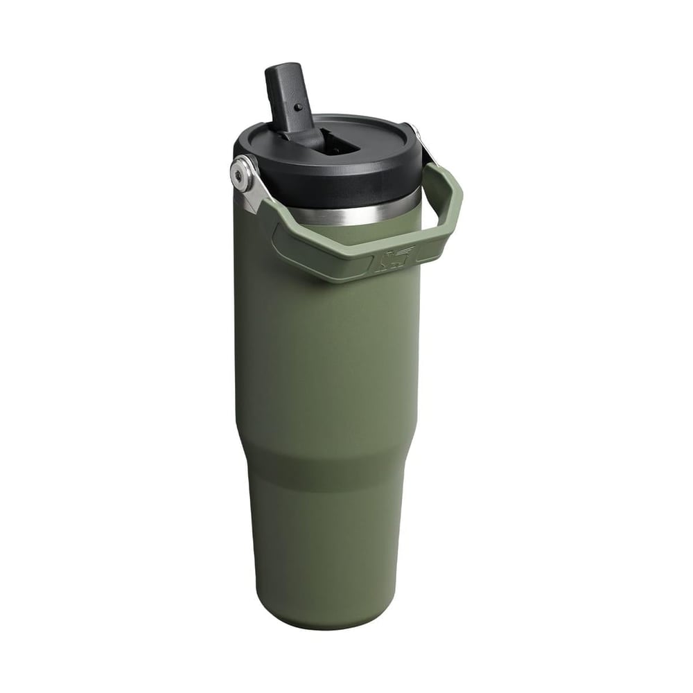 Stanley The IceFlow™ Flip Straw 2.0 Tumbler 0.89L / 30oz Dried Pine Termos