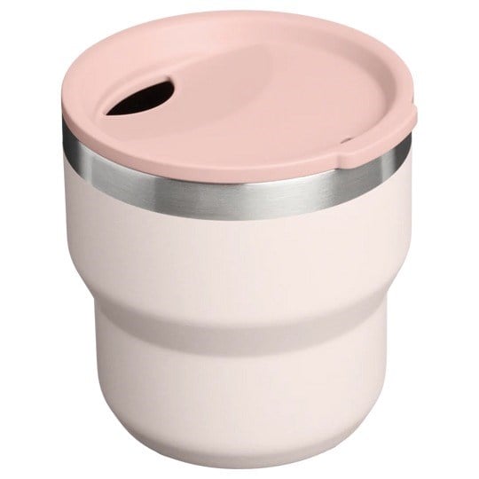 Stanley The Stay Hot Stacking Camp Cup 10oz Rose Quartz Kamp Bardağı