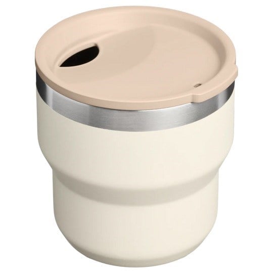 Stanley The Stay Hot Stacking Camp Cup 10oz Cream Kamp Bardağı
