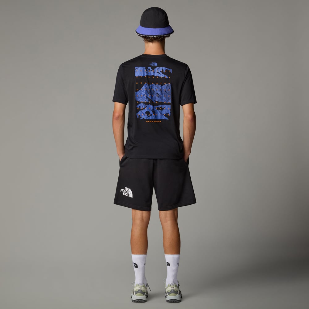 The North Face M Foundation Mountains Faces Tee Erkek T-Shirt