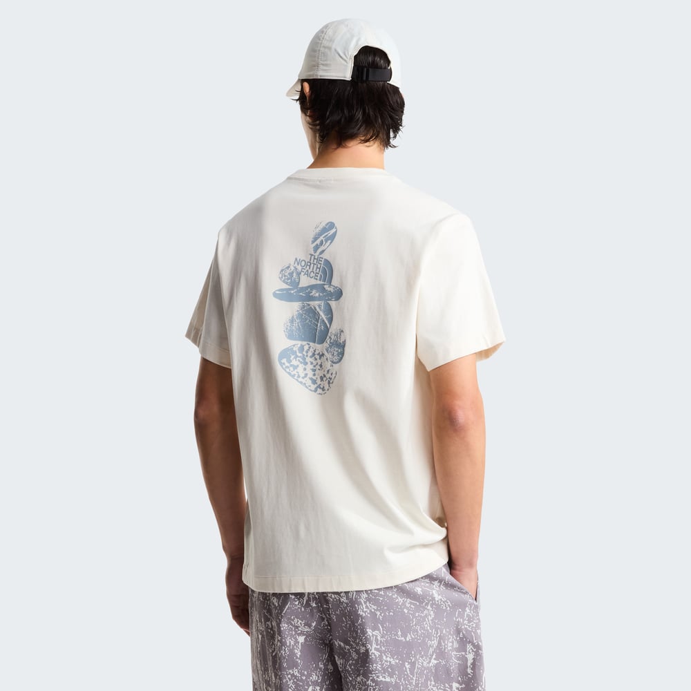 The North Face M Stones Relaxed Short Sleeve Tee-Graphi Erkek T-Shirt