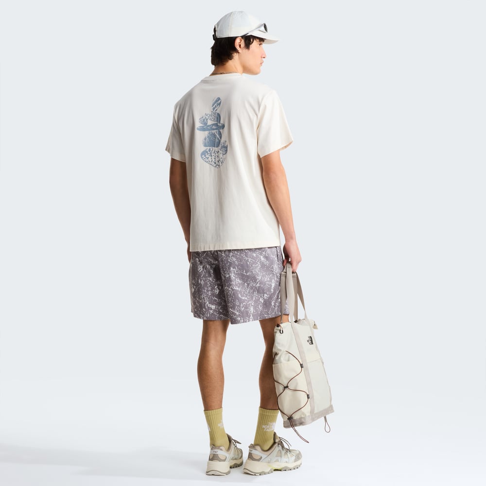 The North Face M Stones Relaxed Short Sleeve Tee-Graphi Erkek T-Shirt