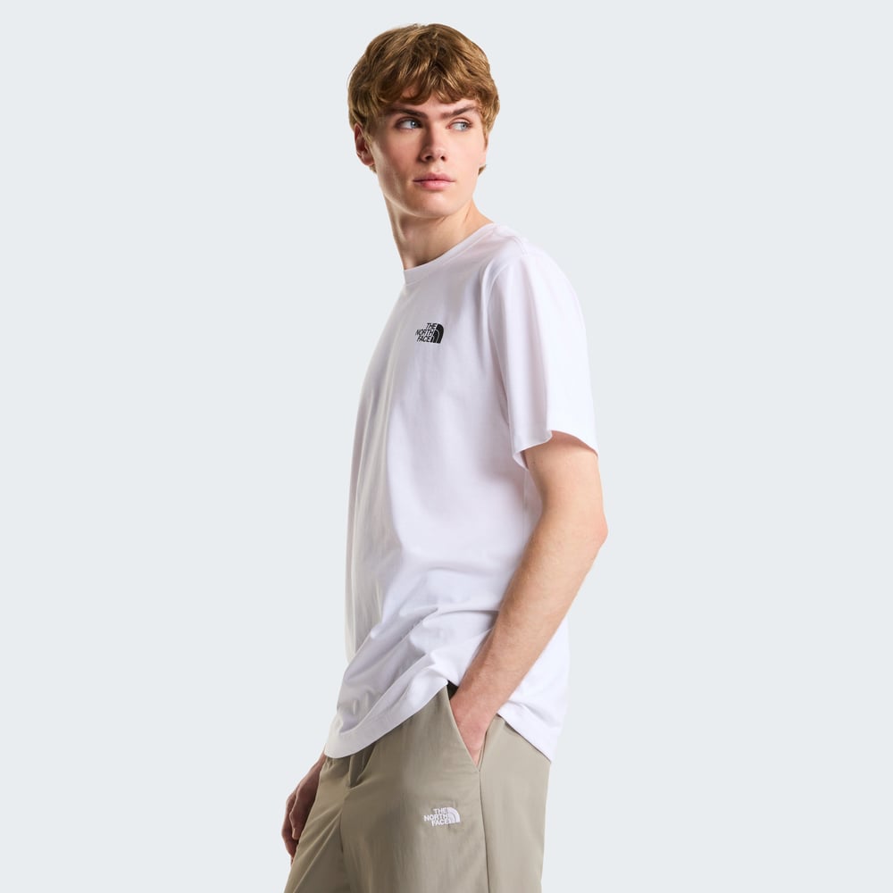 The North Face M Vertical Regular Short Sleeve Tee-Grap Erkek T-Shirt