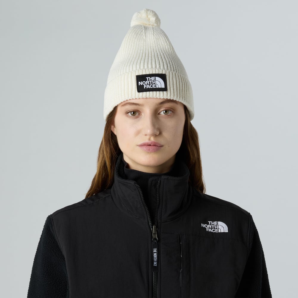 The North Face Tnf Logo Box Pom Beanie Unisex Bere