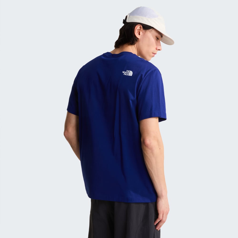 The North Face U Explorer Badges Rlx Ss Tee-Graphic Unisex T-Shirt