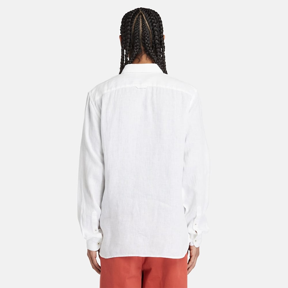Timberland Mill Brook Linen Shirt Erkek Gömlek