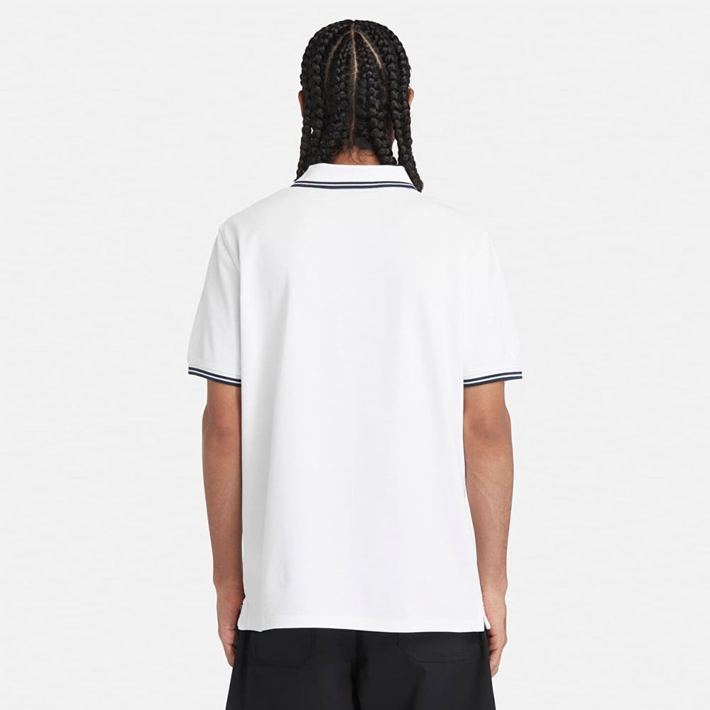 Timberland Mıllers Rıver Tipped Pique Short Sleeve  Erkek T-Shirt