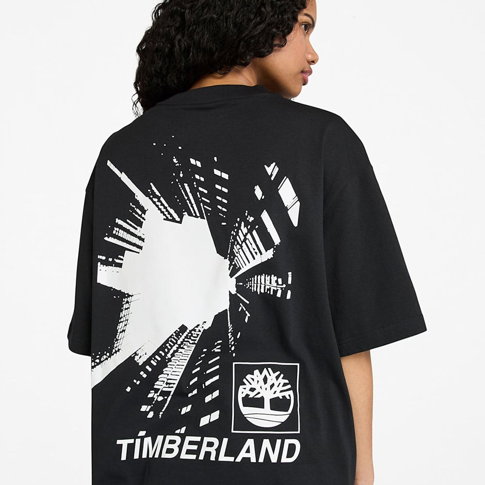 Timberland Short Sleeve Building Blocks Graphic Unisex T-Shirt