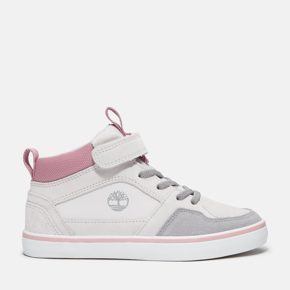 Timberland Stone Jump Mid Hook & Loop Unisex Çocuk Sneakers