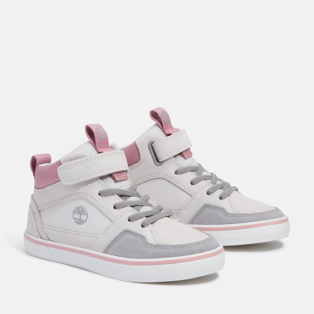 Timberland Stone Jump Mid Hook & Loop Unisex Çocuk Sneakers