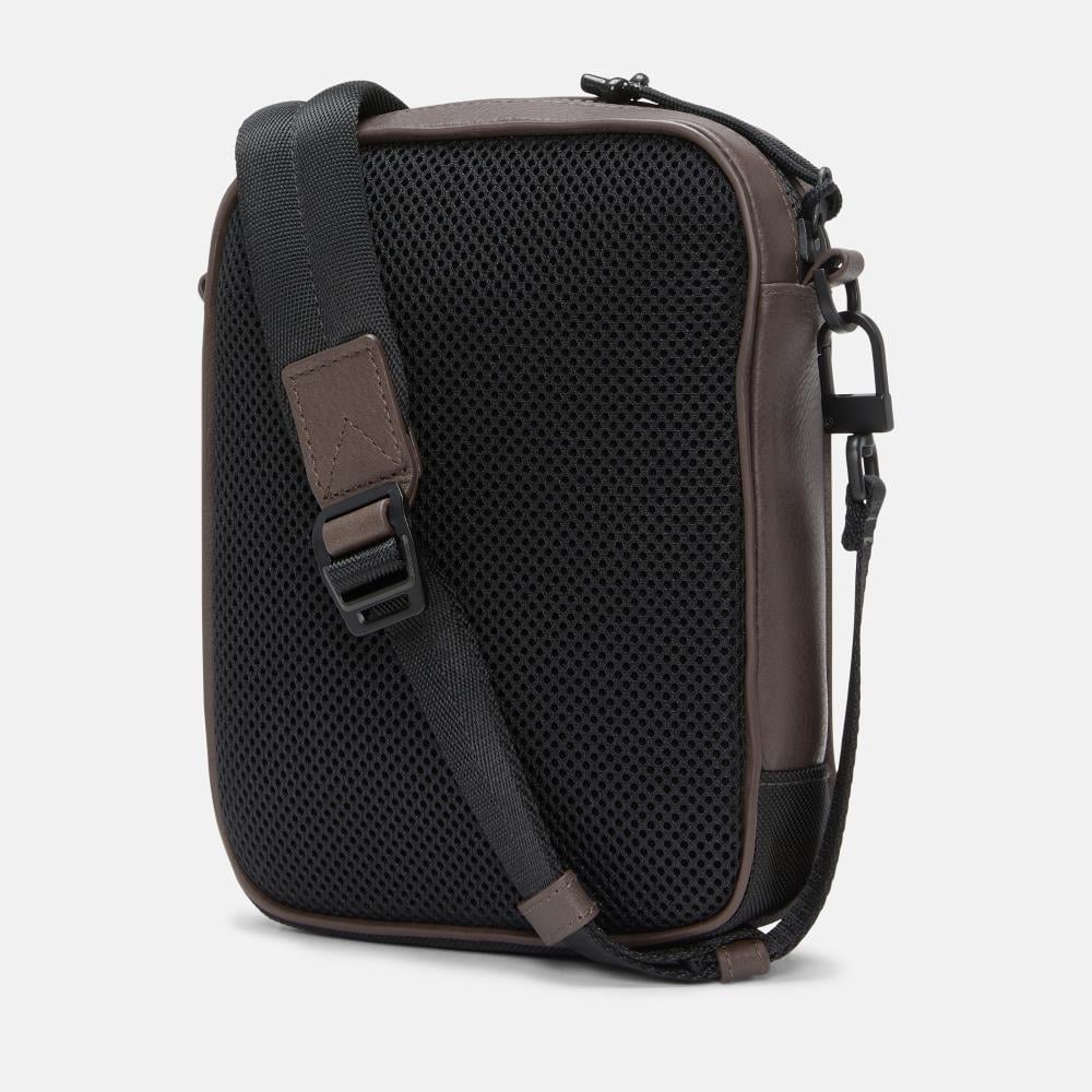 Timberland Tuckerman Leather Crossbody Bag Unisex Omuz Çantası