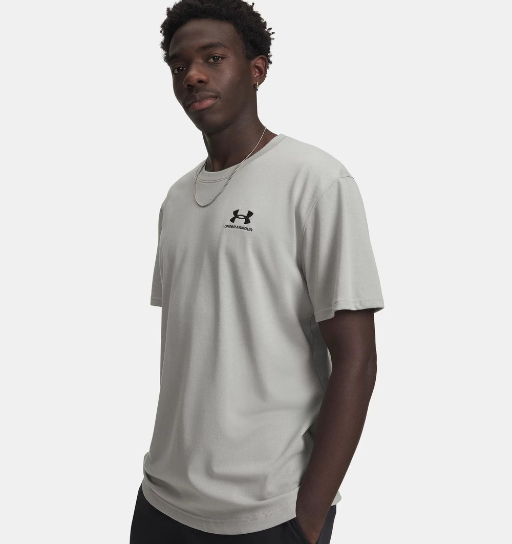 Under Armour Logo EMB Heavyweight SS Erkek T-Shirt