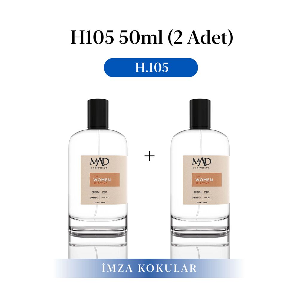 Mad Parfüm 2 Adet 50 ml H105 Selective Parfüm SetiMad ParfümSelective