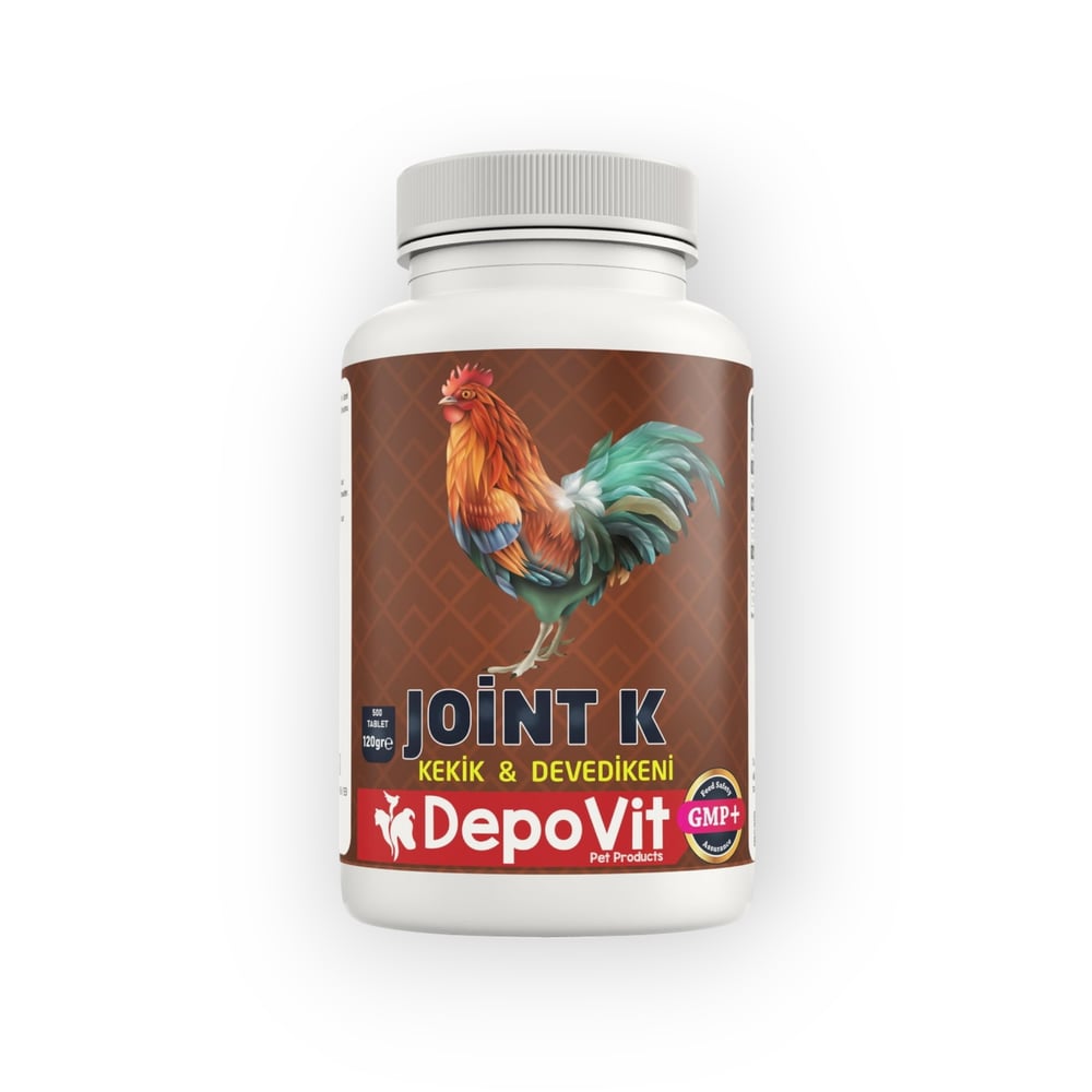 Depovit Joint K – Vitamin & Enerji Tableti – Horozlar İçin Kas, Eklem ve Bağışıklık Desteği