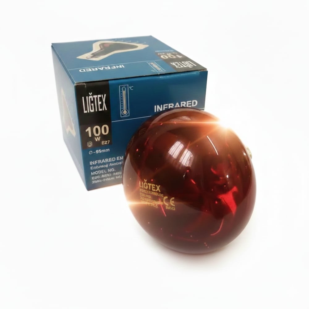 Kümes Isıtıcı Ampül - Infrared Isıtıcı Ampul 100 