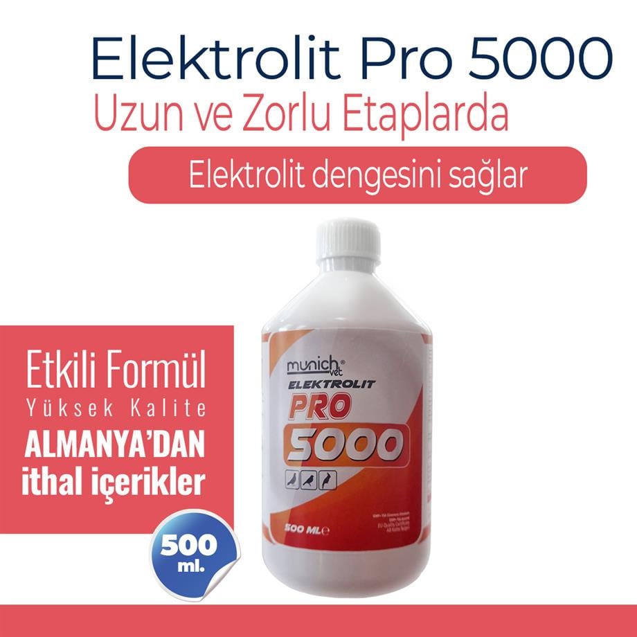 Munich Vet Elektrolit Pro 5000-500 ml