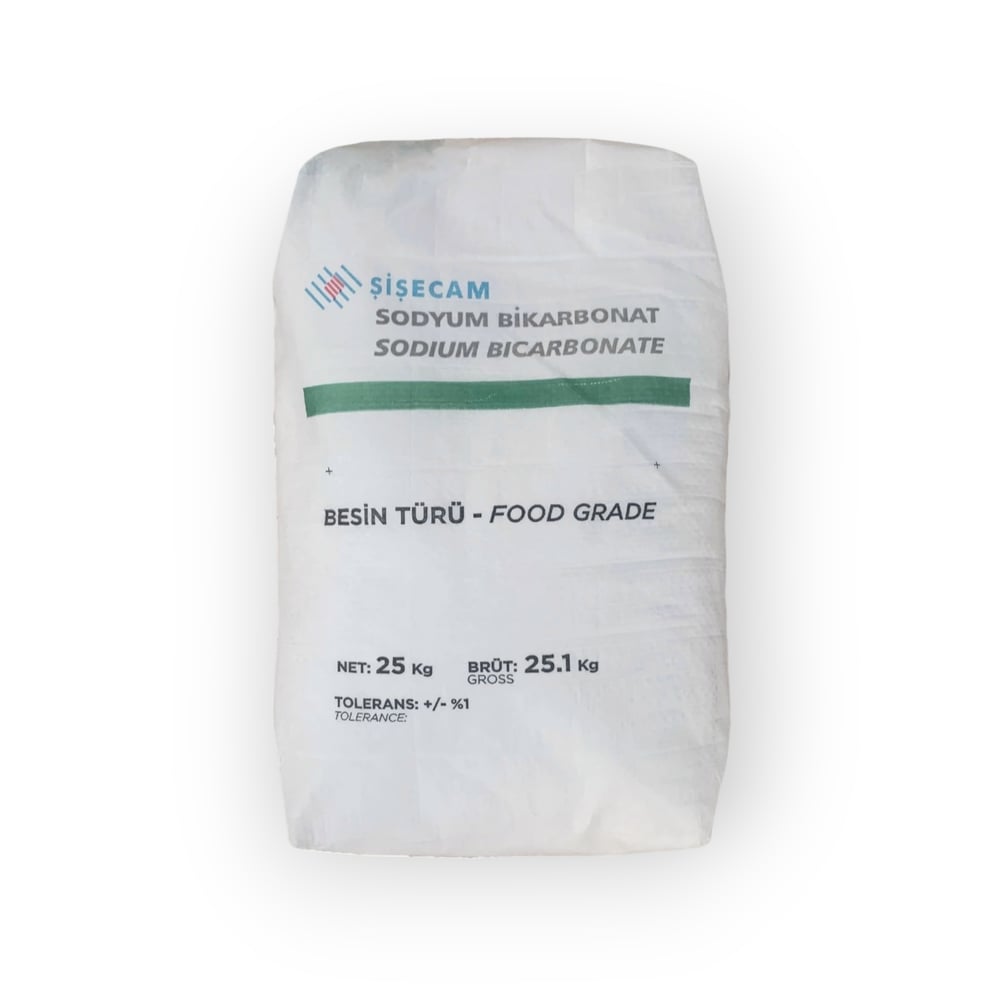 Şişecam Karbonat (Sodyum Bikarbonat) 25 KG – Gıda Kalitesinde Besin Sodası