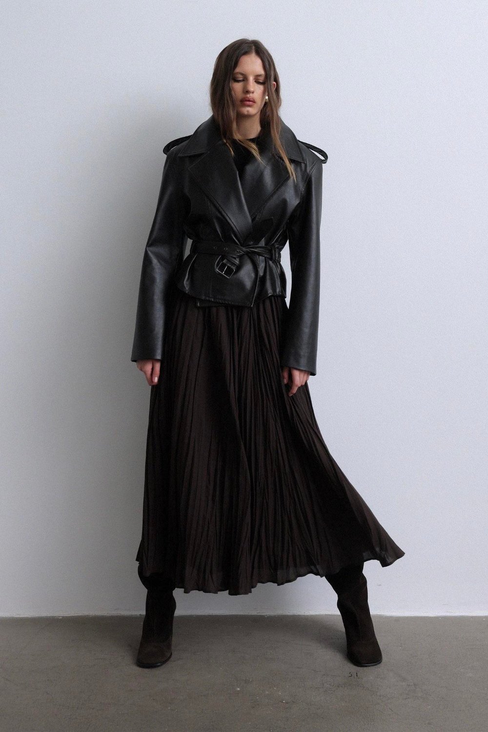 Acı Kahve Donette Piliseli Etek