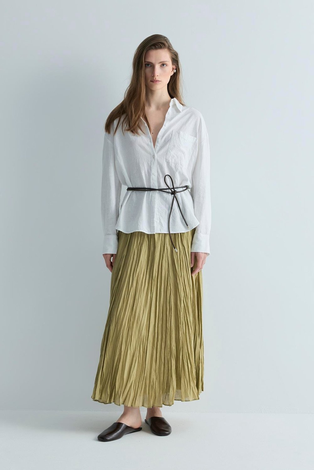 Lior Leather Cord Belt