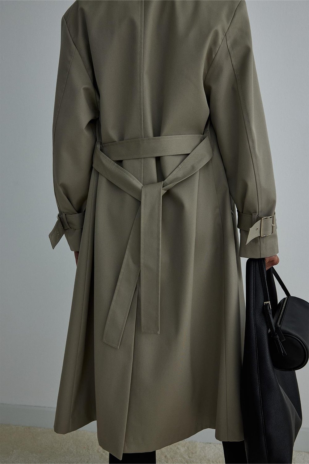 Rowe Gabardine Trench Coat