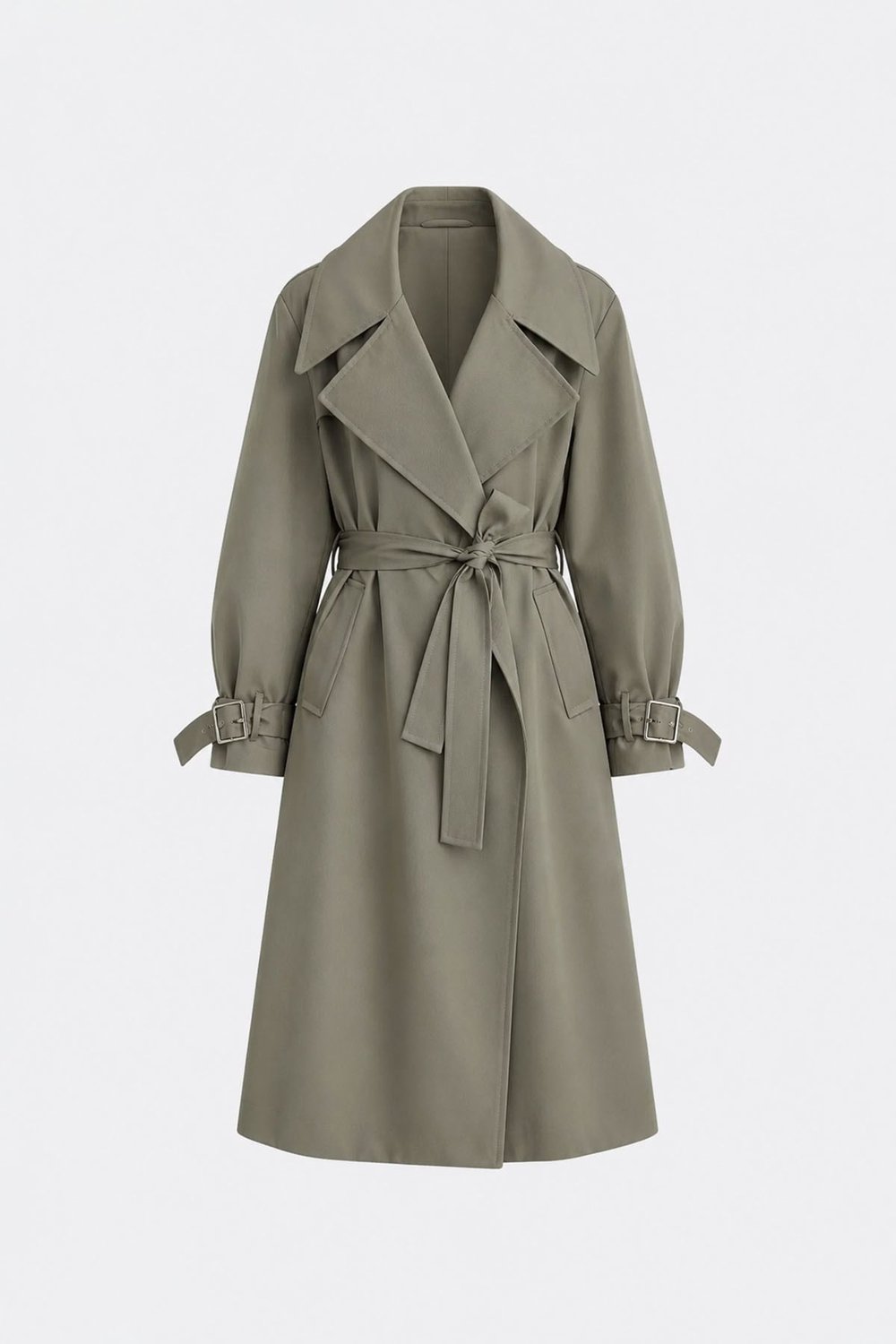 Rowe Gabardine Trench Coat