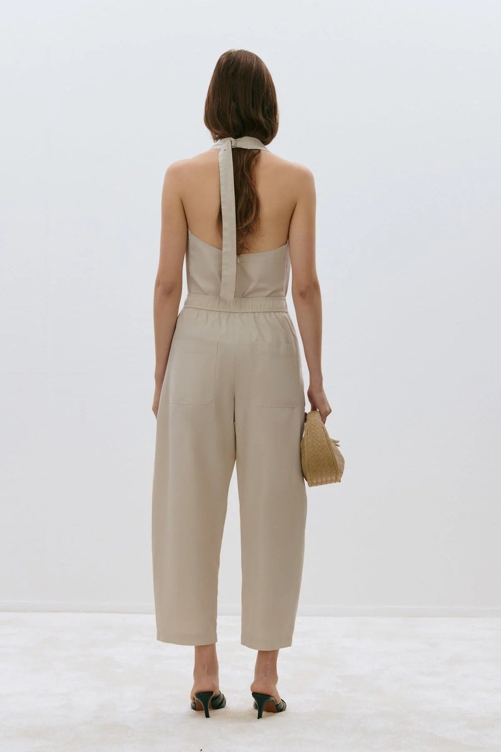 Raya Washed Poplin Trousers