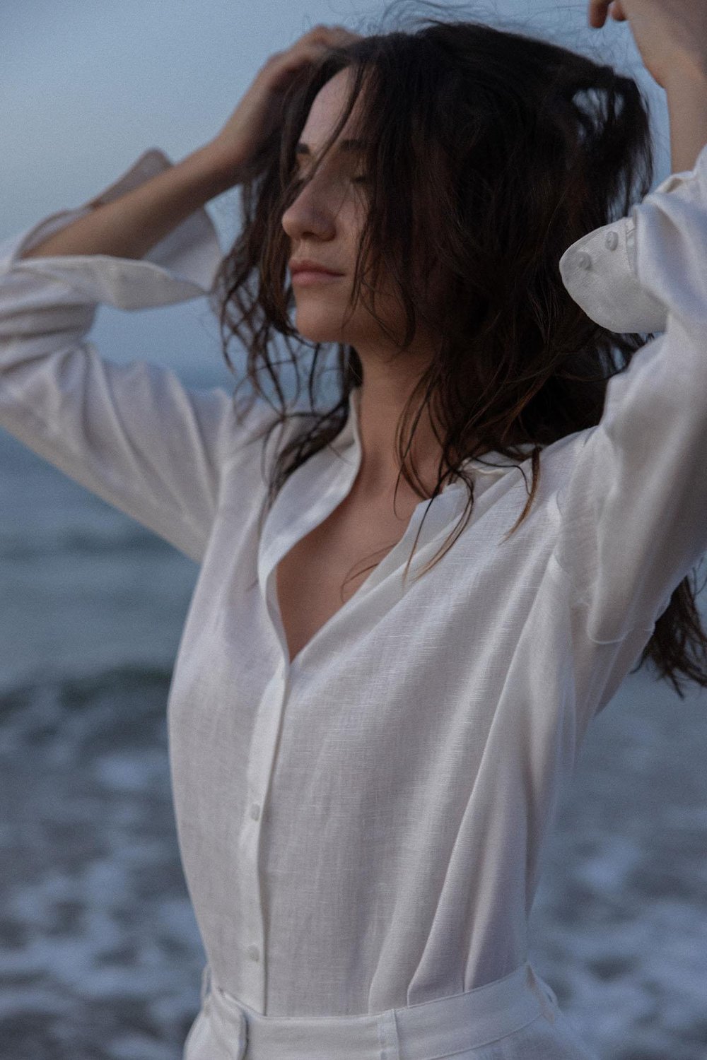 Nora 100% Linen Shirt