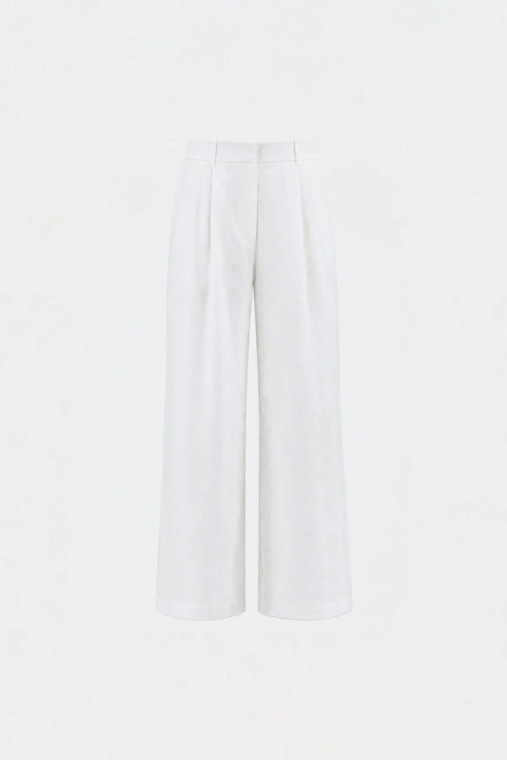 100% Linen Viana Pleated Trousers