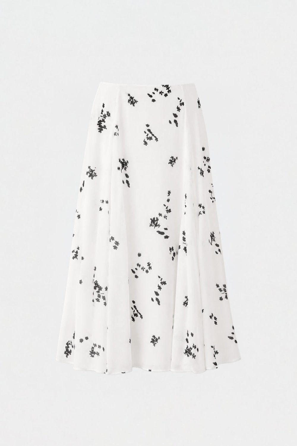 Lilya Patterned Chiffon Skirt