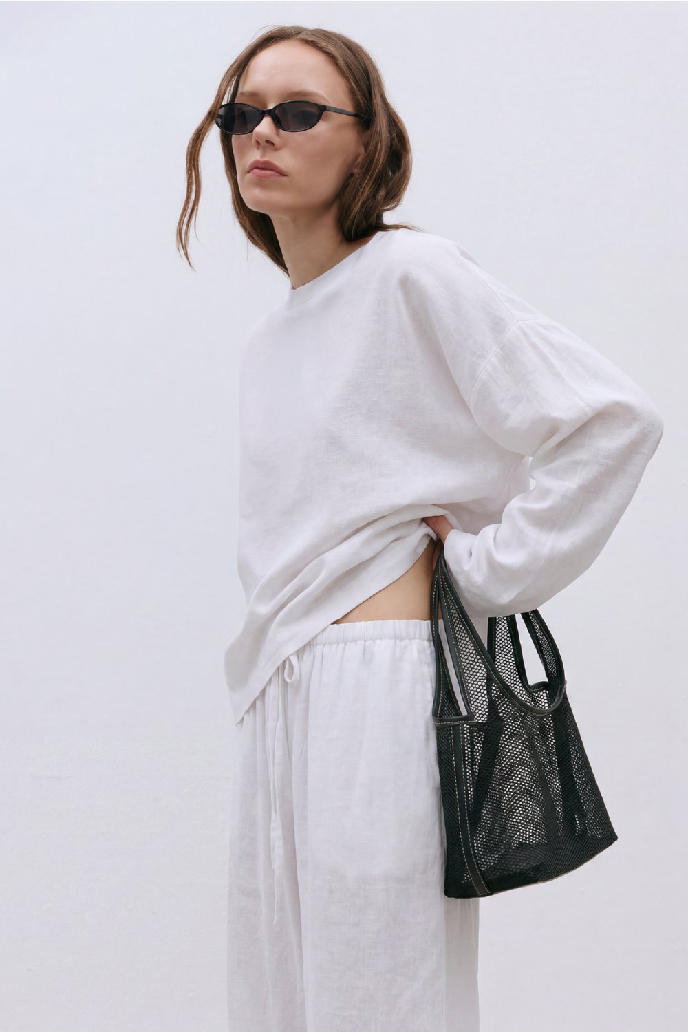 Ole Oversized Linen Top