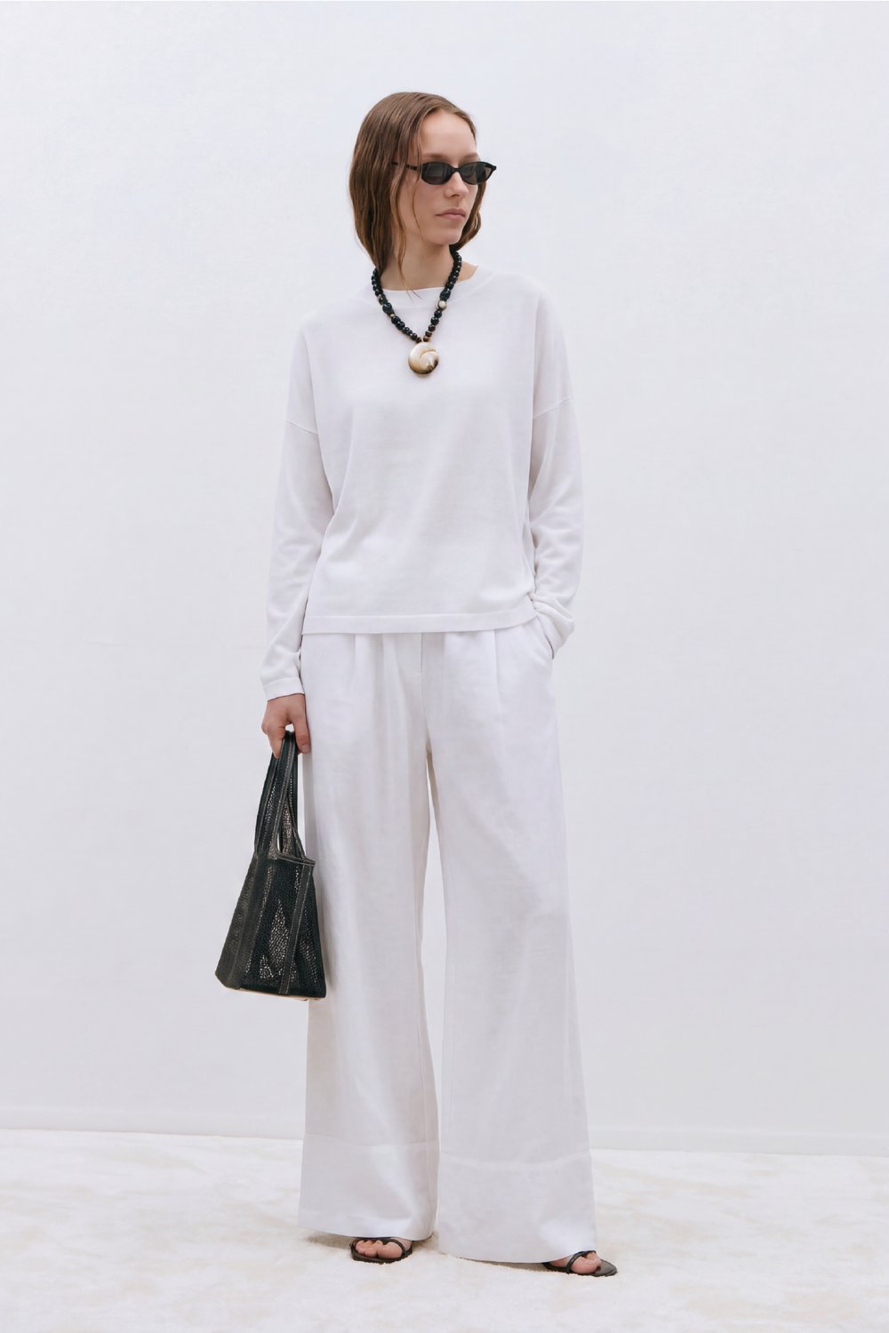Ole Oversized Linen Top