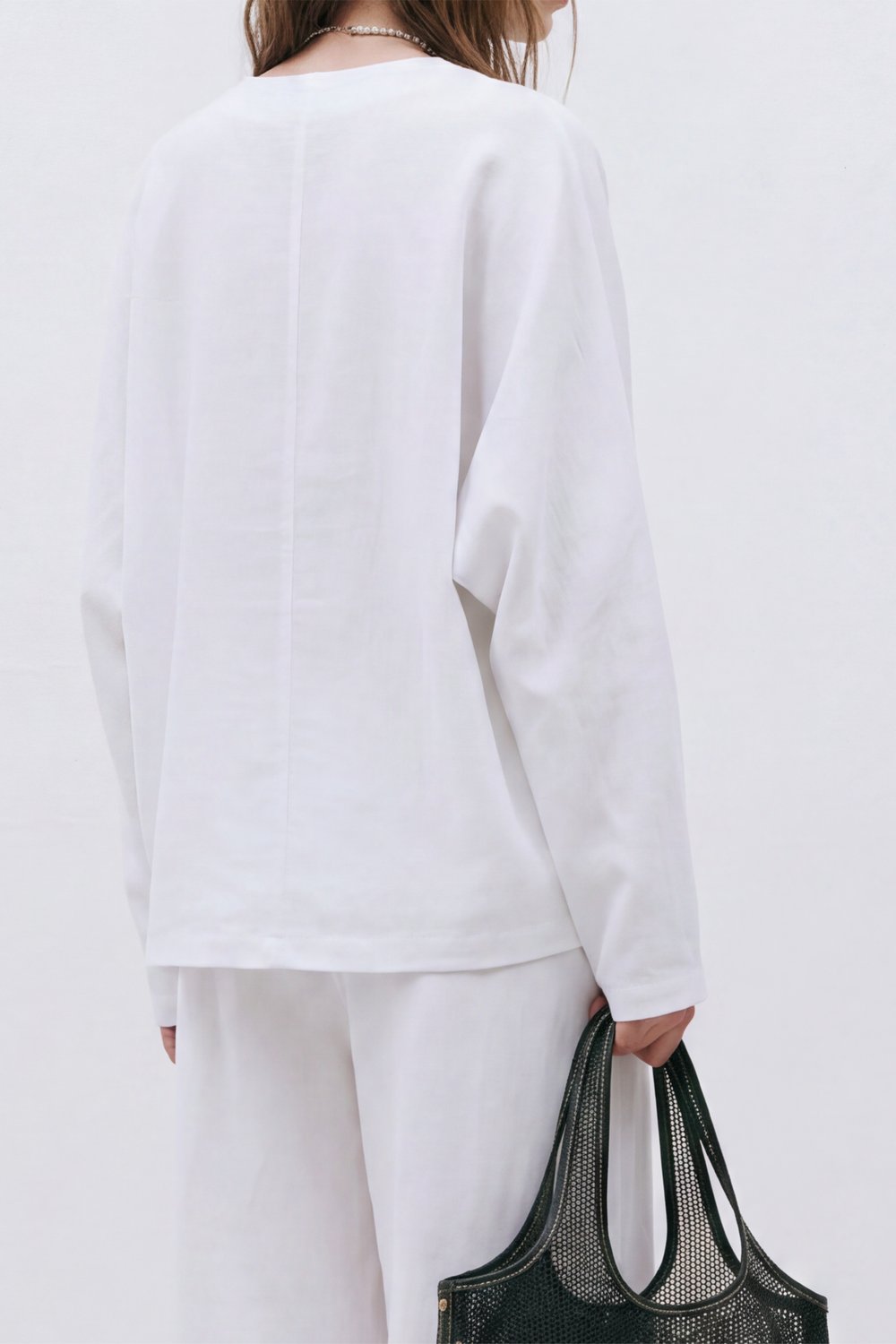 Ole Oversized Linen Top