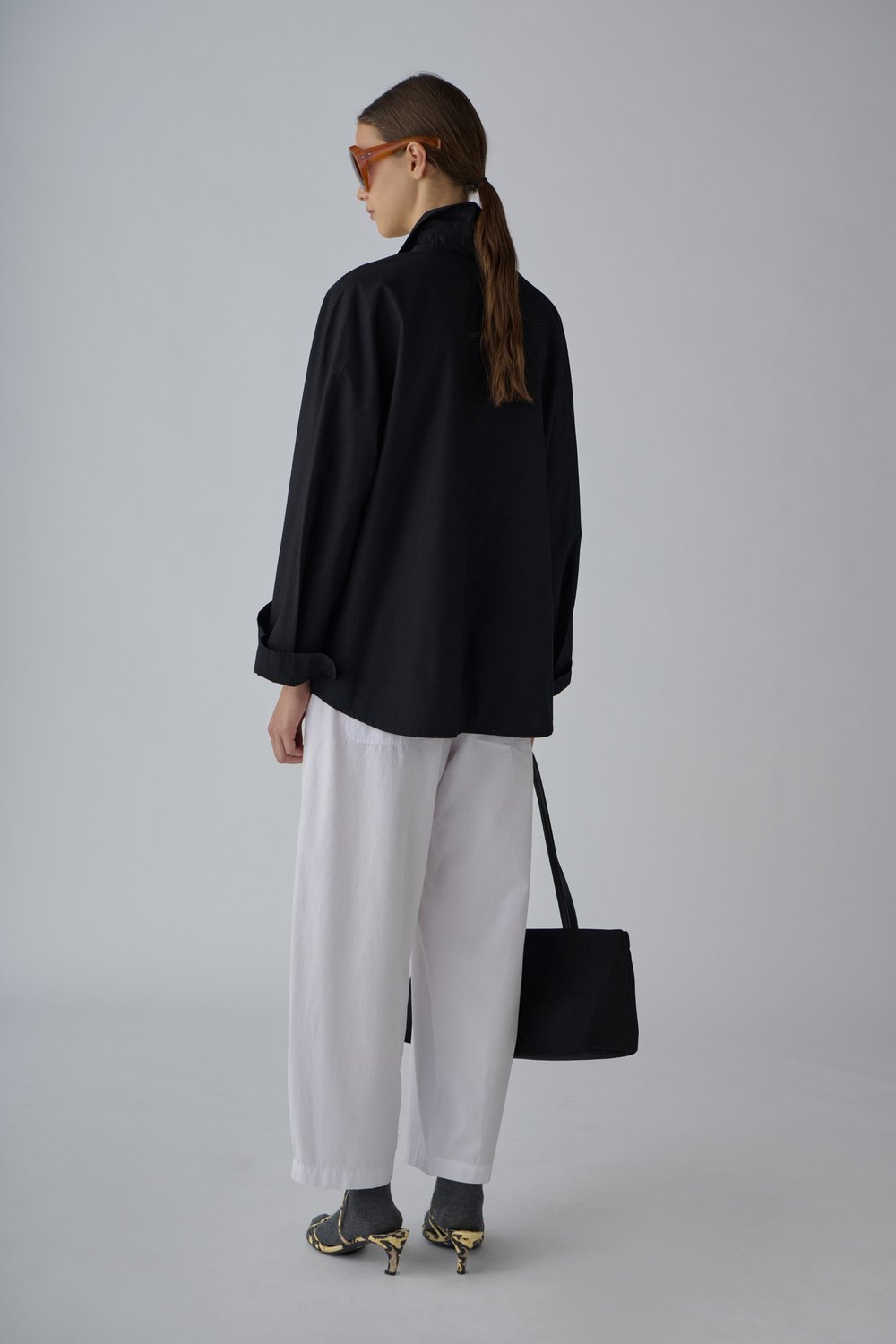 Raya Washed Poplin Trousers