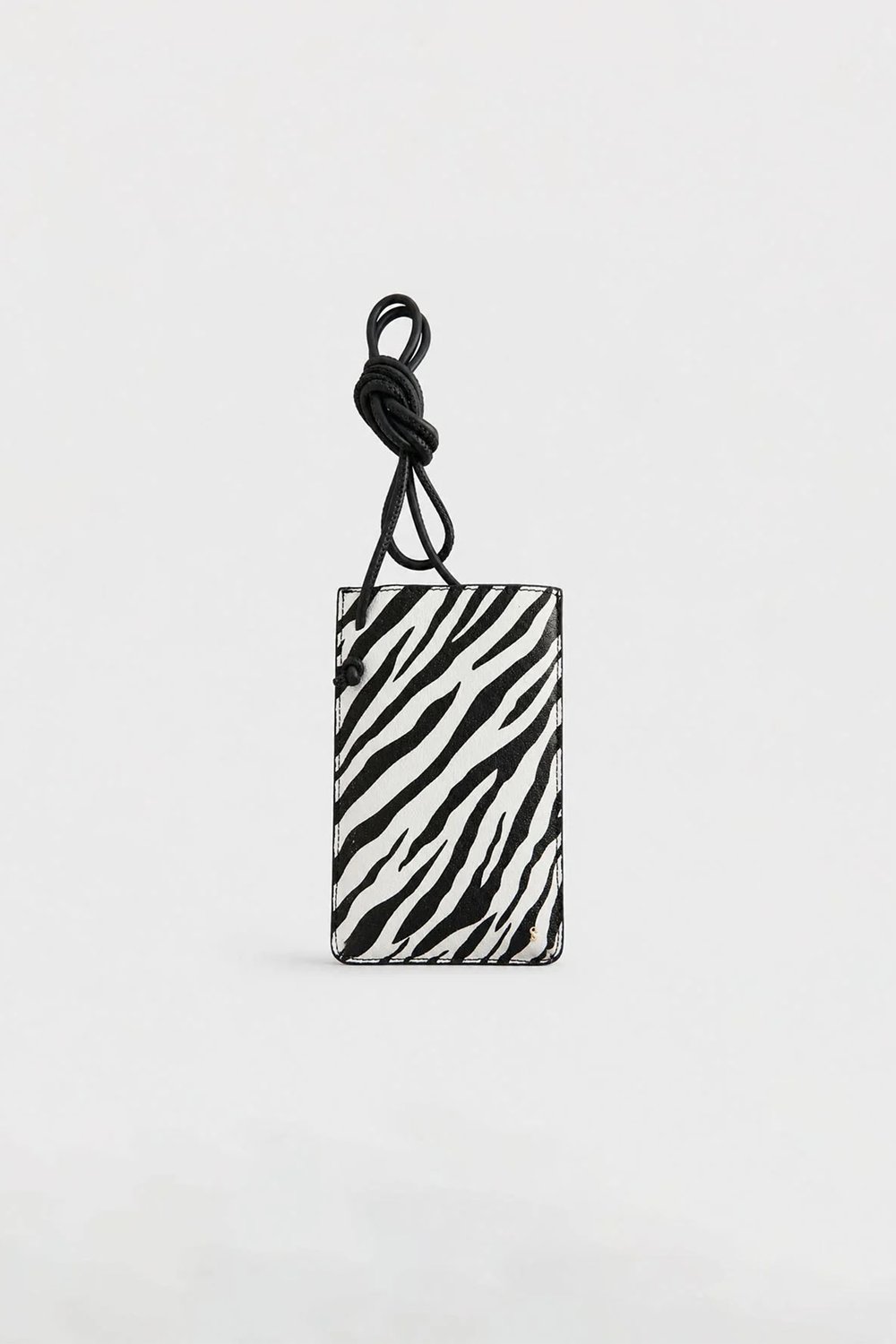 Beyaz Zebra Telefon Çantası