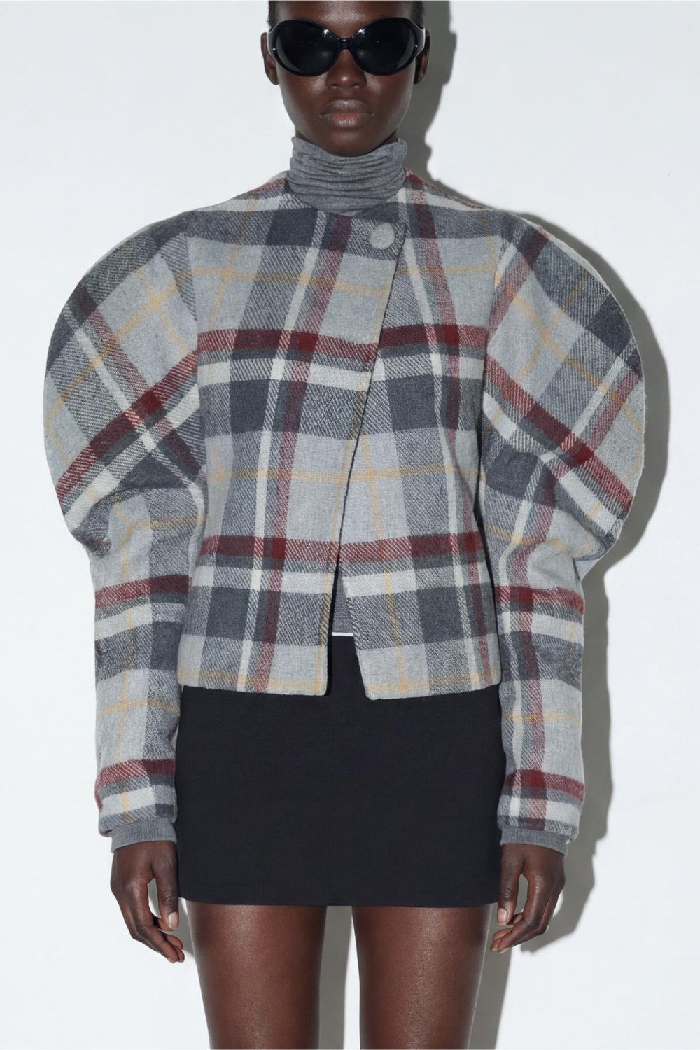 Bordo Diva Karpuz Kollu Ceket