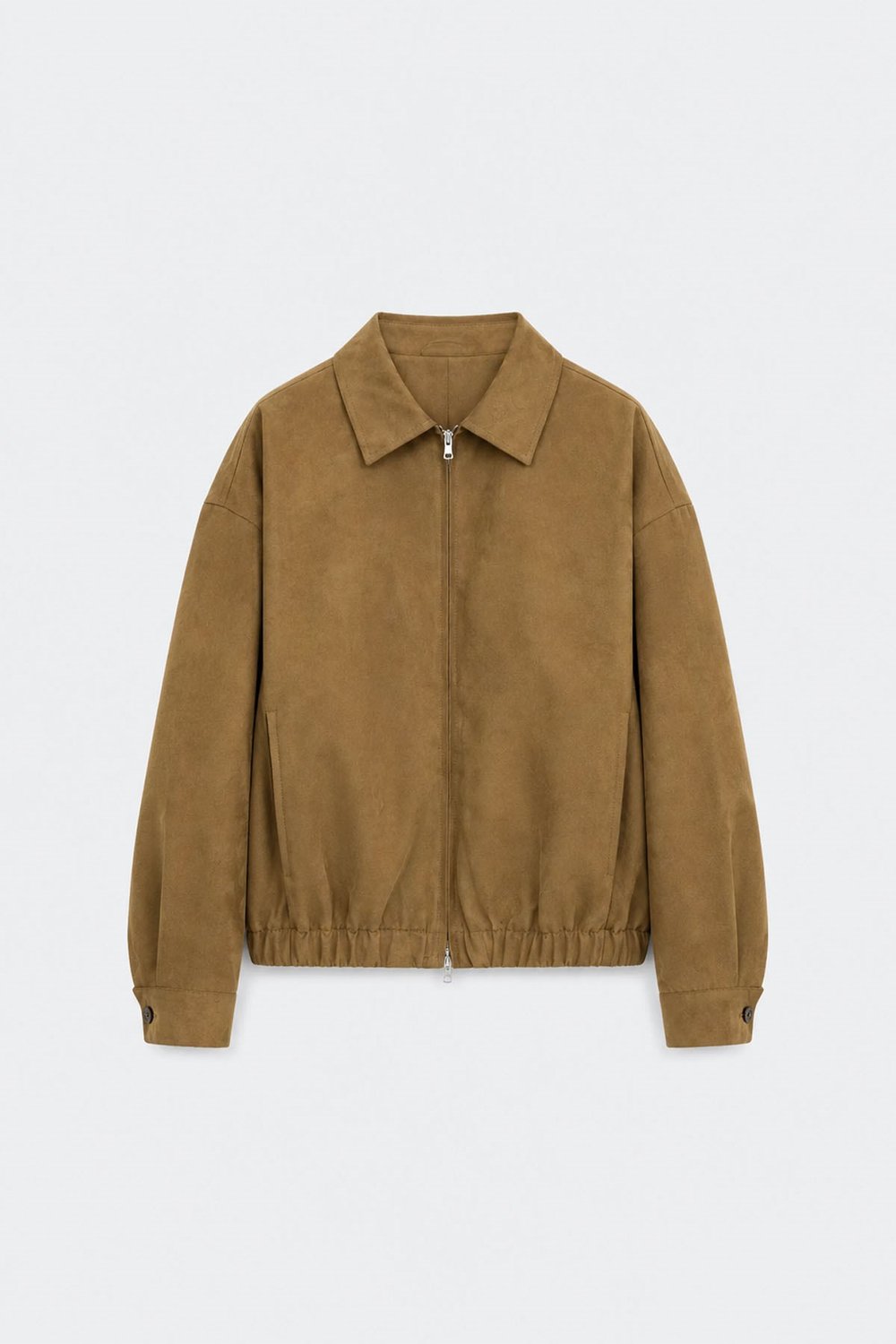 Camel Chiara Süet Bomber Ceket