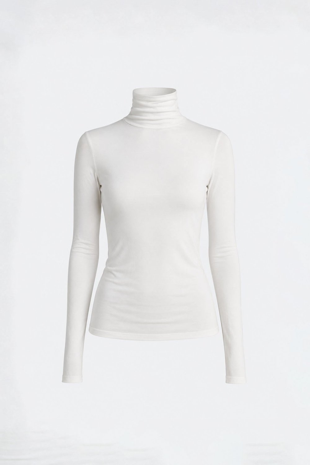 High-Neck Tencel Top