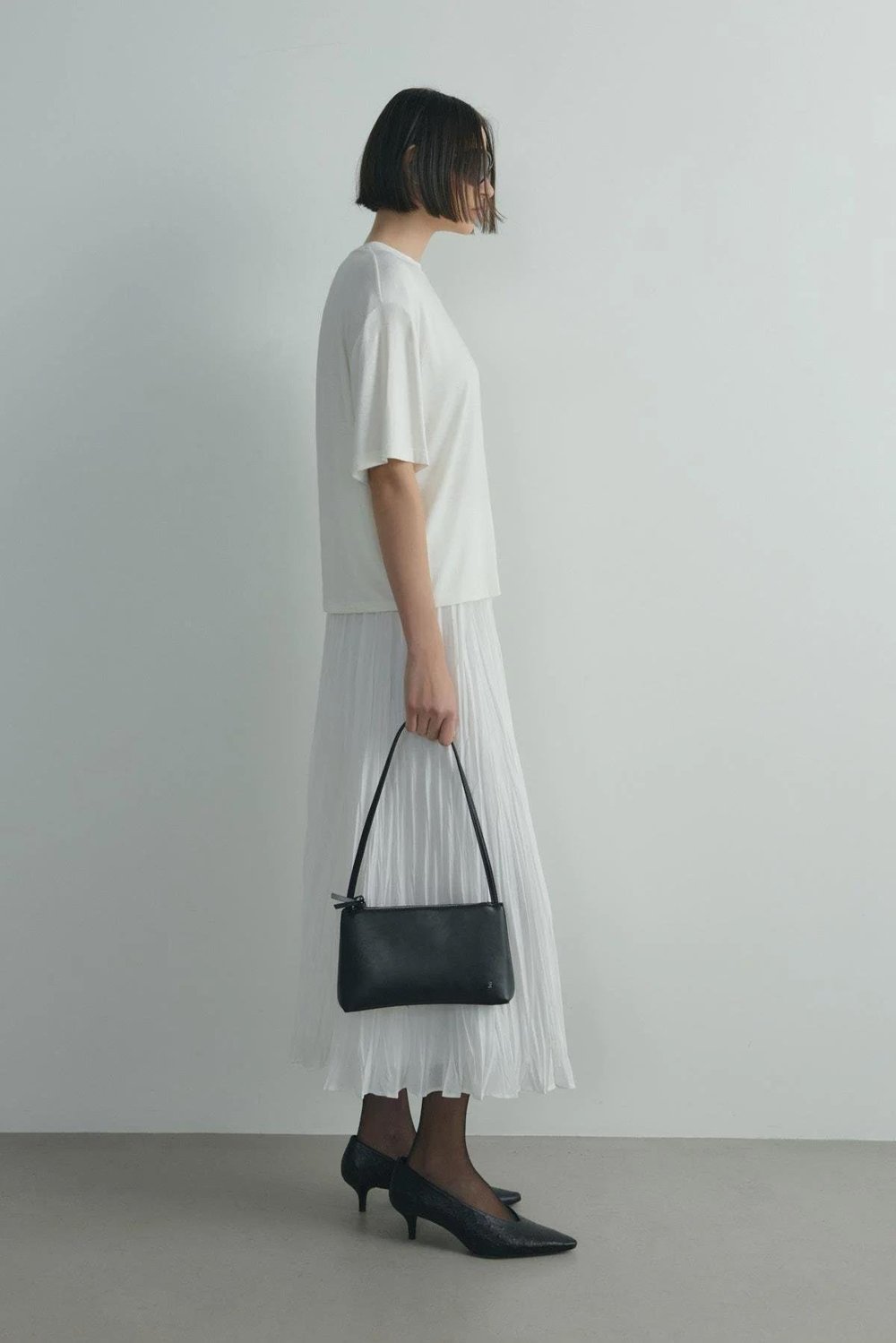 Ekru Donette Piliseli Etek