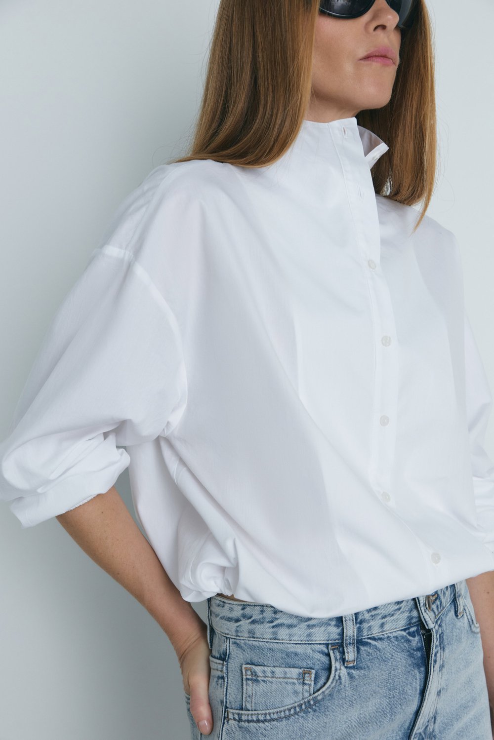 Eden Stand Collar Shirt