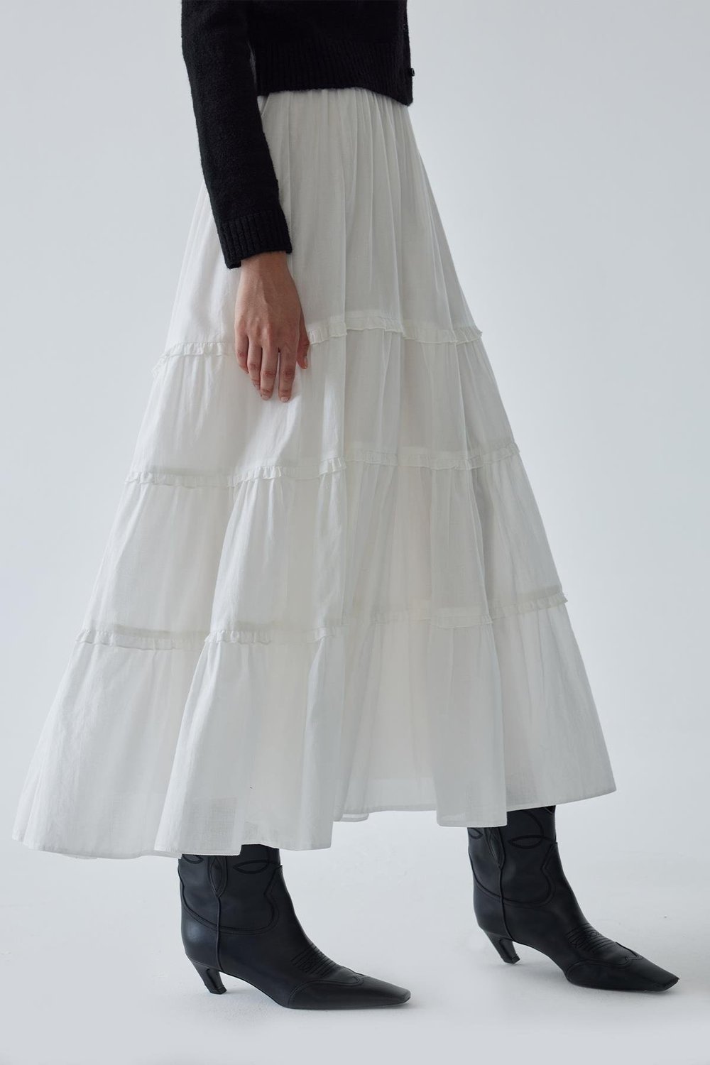 Ekru Era Kat Kat Etek