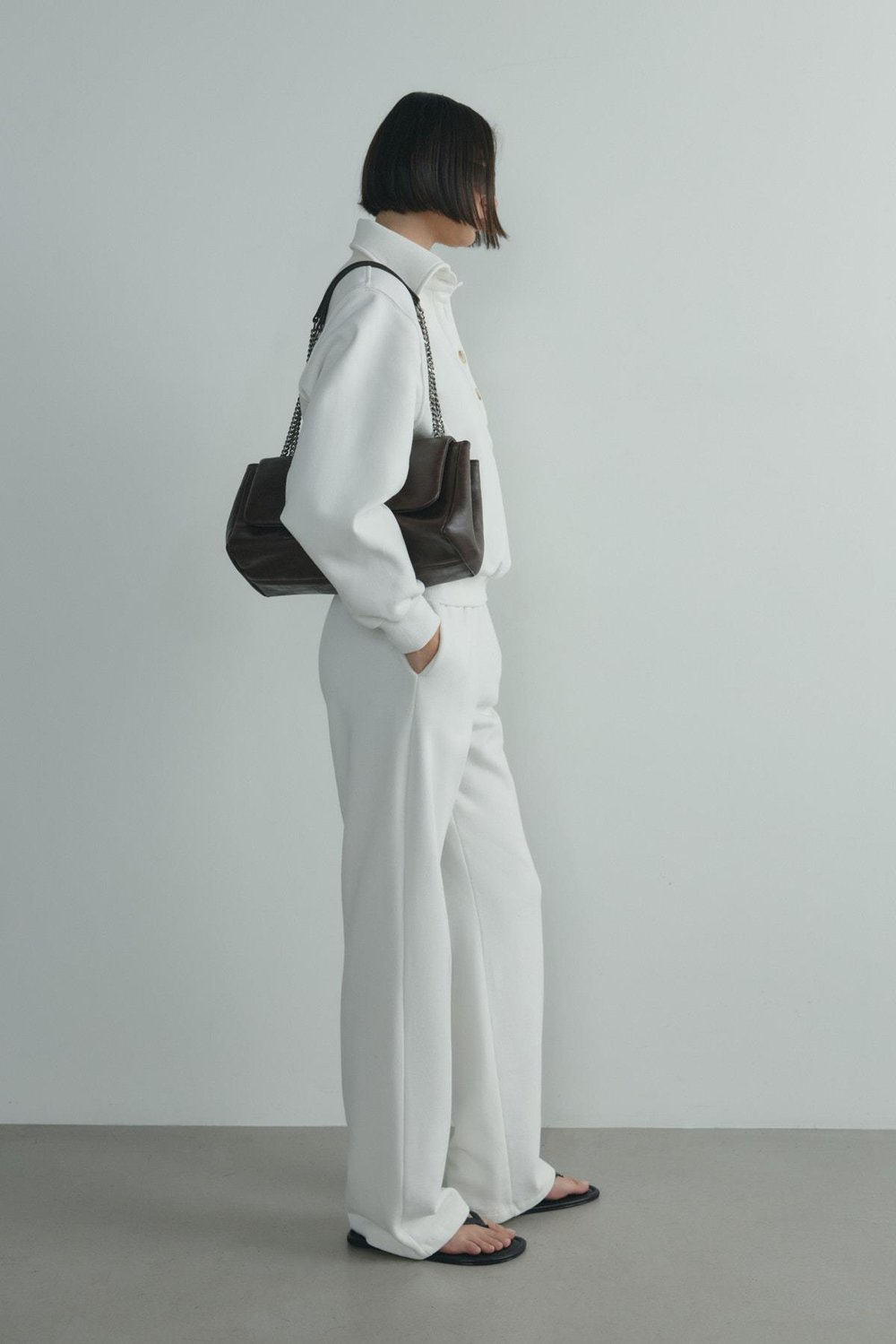 Ekru Homie Lastikli Eşofman