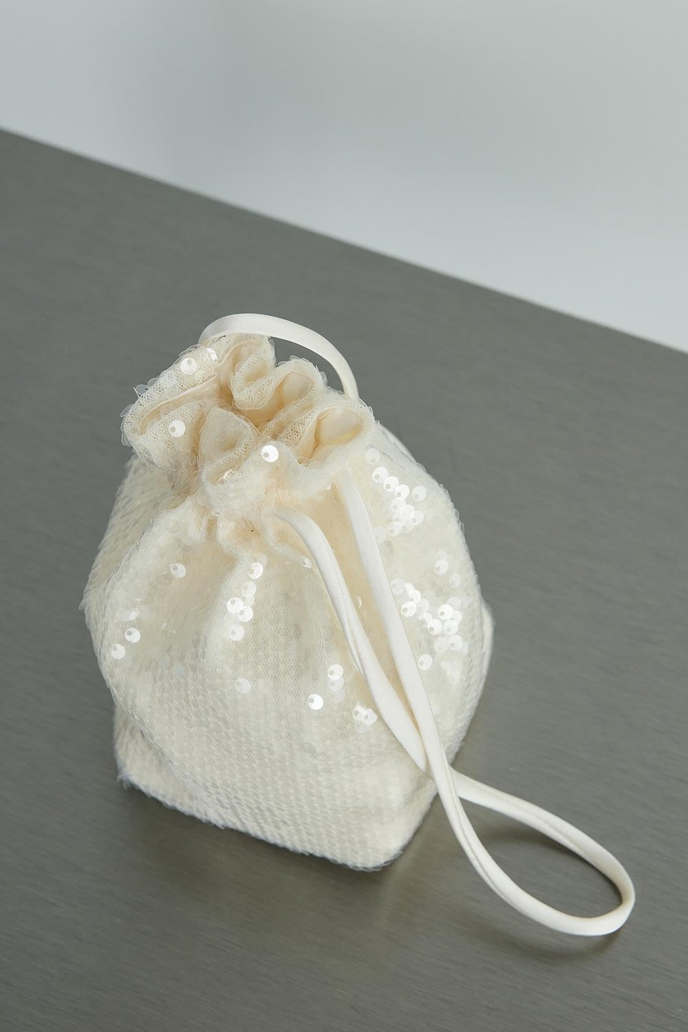 Sequin Pouch Bag