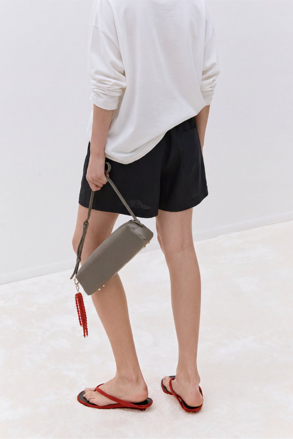 Oversized Polo Collar T-Shirt