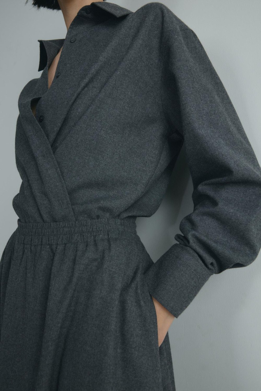 Füme Jil Pamuklu Basic Gömlek