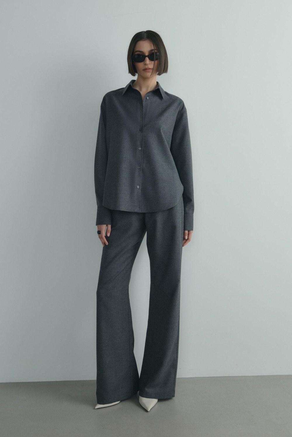 Füme Jil Pamuklu Basic Gömlek